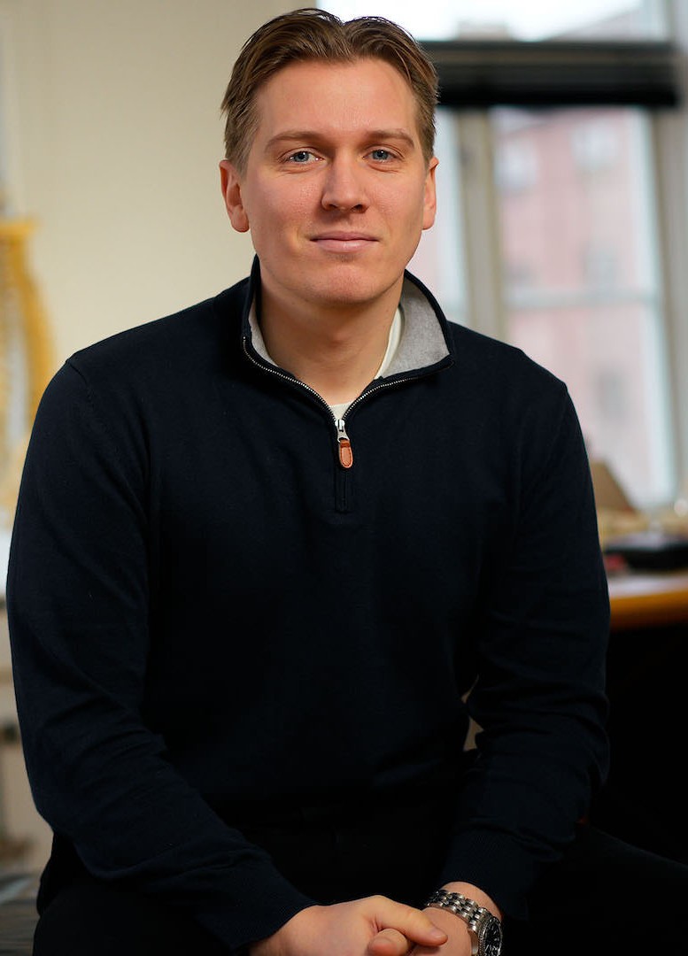 Christopher Vagnild, fysioterapeut ved Curatorklinikken i Trondheim